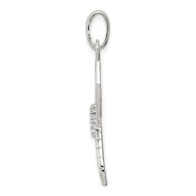 Sterling Silver CZ Dragonfly Pendant – view 3