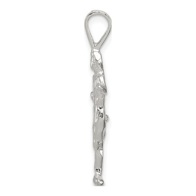 Sterling Silver Runner Pendant – view 3