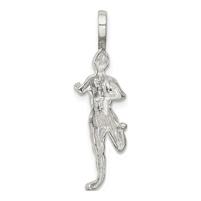 Sterling Silver Runner Pendant – view 5