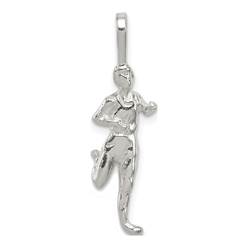 Sterling Silver Runner Pendant