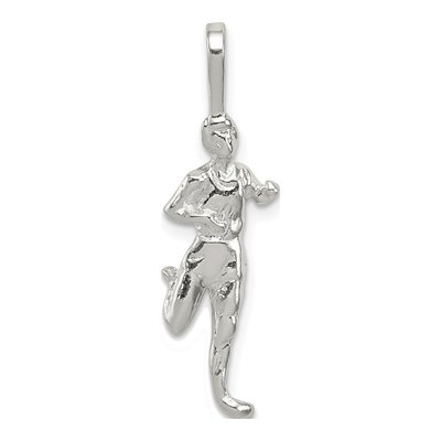 Sterling Silver Runner Pendant