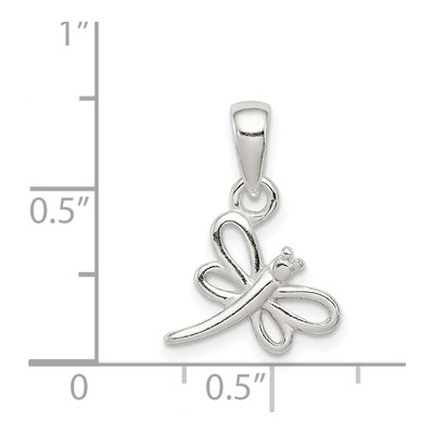 Sterling Silver Dragonfly for Kids Pendant – view 4