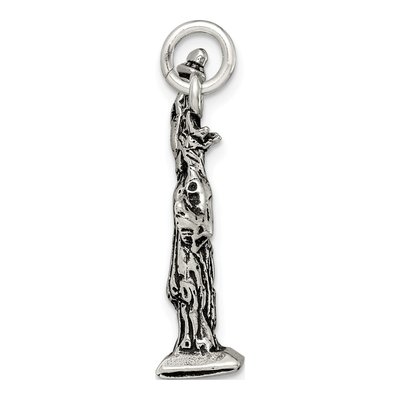 Sterling Silver Statue of Liberty Charm – view 3