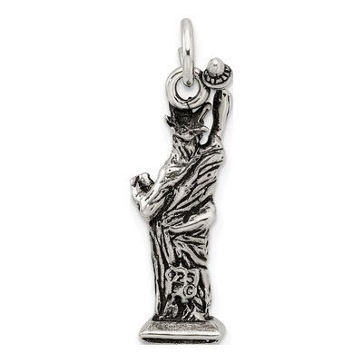 Sterling Silver Statue of Liberty Charm – view 4