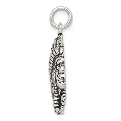 Sterling Silver Antiqued Man Pendant – view 3
