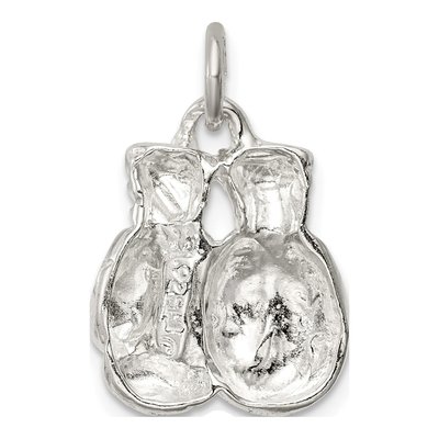Sterling Silver Boxing Gloves Pendant – view 5