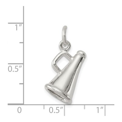 Sterling Silver Megaphone Charm – view 4