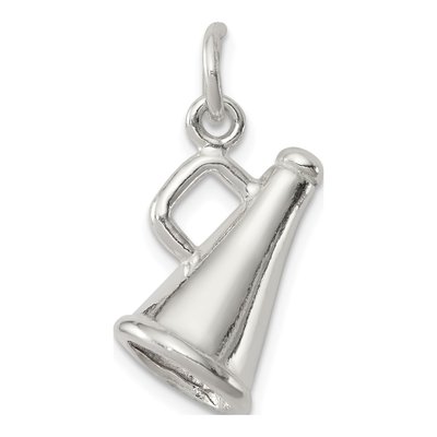 Sterling Silver Megaphone Charm