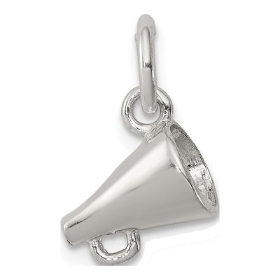 Sterling Silver Megaphone Charm
