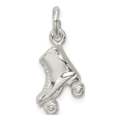 Sterling Silver Roller Skate Pendant – view 5