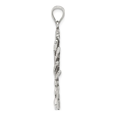 Sterling Silver Antiqued Scorpion Charm – view 3