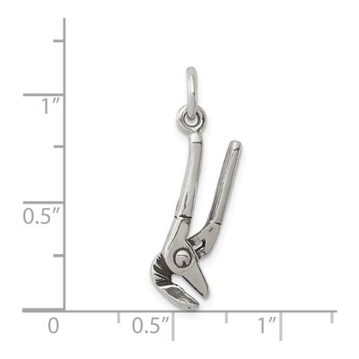 Sterling Silver Antiqued Pliers Charm – view 4