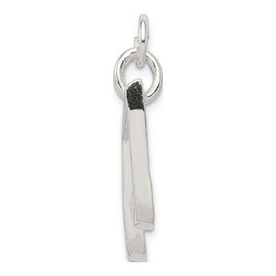 Sterling Silver Music Notes Pendant – view 3