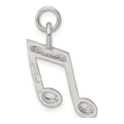 Sterling Silver Music Notes Pendant – view 5