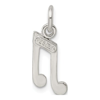 Sterling Silver Music Notes Pendant – view 5
