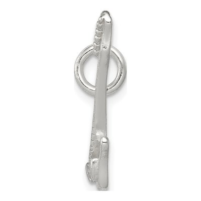 Sterling Silver Electric Guitar Pendant – view 3