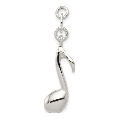 Sterling Silver Music Note Pendant