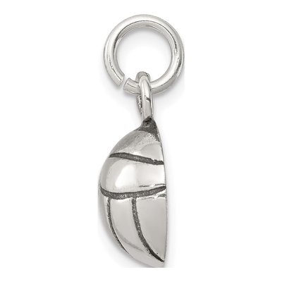 Sterling Silver Volleyball Pendant – view 3