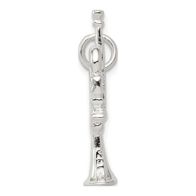 Sterling Silver Trumpet Charm – view 3
