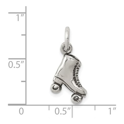 Sterling Silver Roller-Skate Charm – view 4