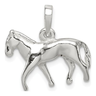 Sterling Silver Horse Pendant