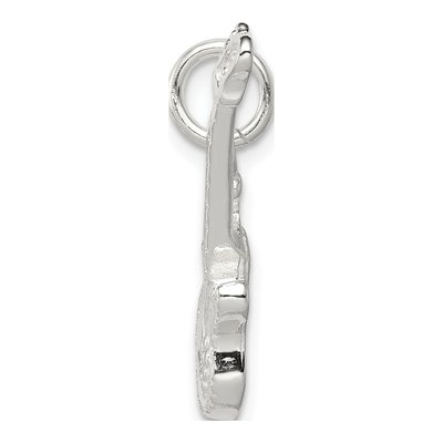 Sterling Silver Electric Guitar Pendant – view 3