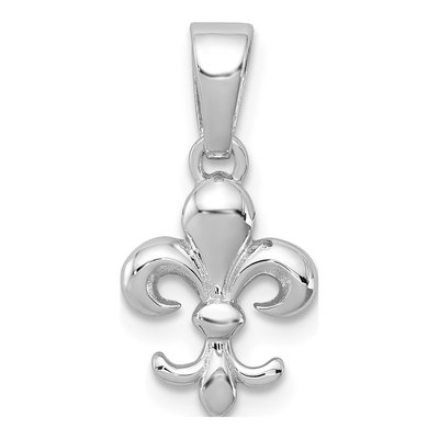 Sterling Silver Fleur de Lis Pendant