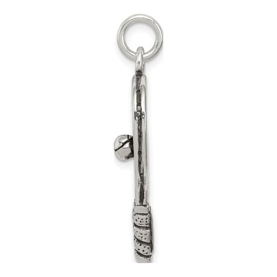 Sterling Silver Tennis Racquet Charm – view 3