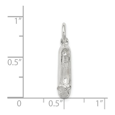 Sterling Silver Ballet Slippers Pendant – view 4