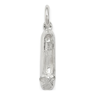 Sterling Silver Ballet Slippers Pendant
