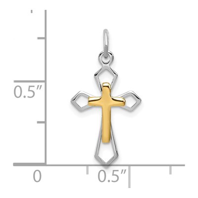Sterling Silver Kids' Cross Pendant – view 4