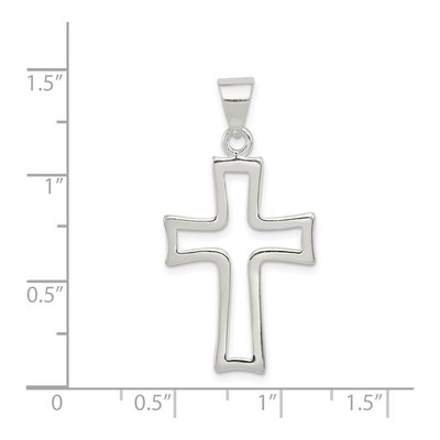 Sterling Silver Cross Pendant – view 4