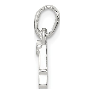 Sterling Silver Enamel for Kids Letter A Pendant – view 3