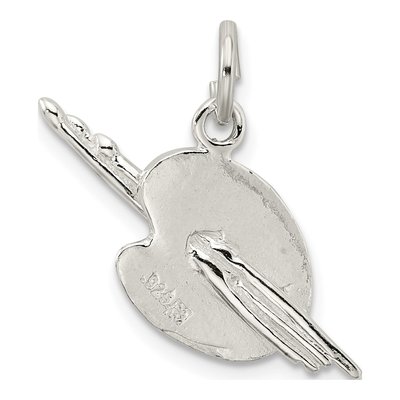 Sterling Silver Palette Charm – view 5