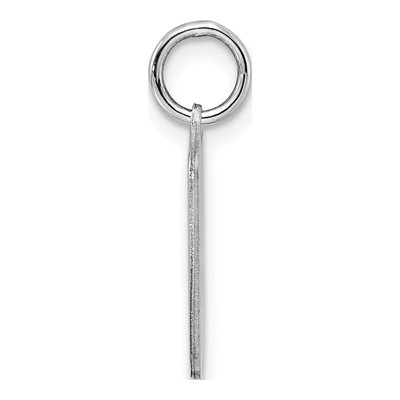 Sterling Silver Blue Birth Certificate Charm – view 3