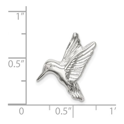 Sterling Silver Hummingbird Pendant – view 4