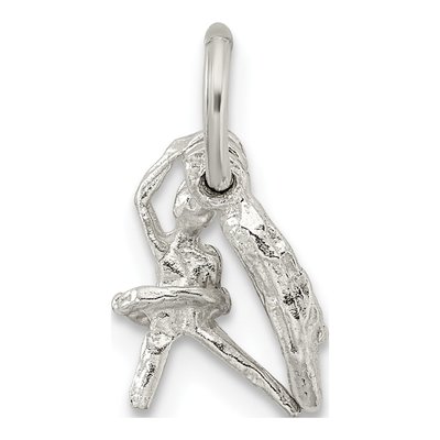 Sterling Silver Ballerina Charm – view 5