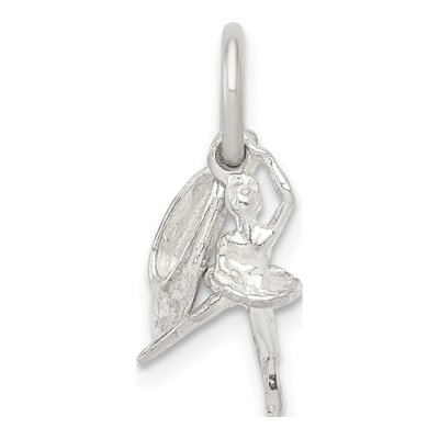 Sterling Silver Ballerina Charm