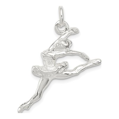 Sterling Silver Ballerina Pendant