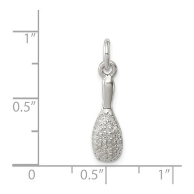 Sterling Silver Brush Charm – view 3