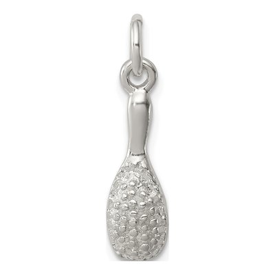 Sterling Silver Brush Charm