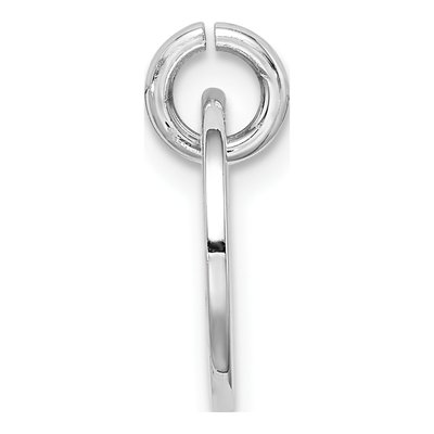 Sterling Silver Mad Love Pendant – view 3