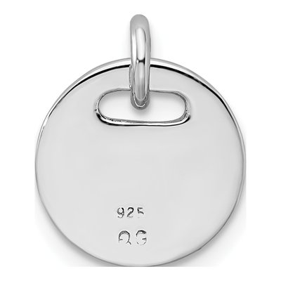 Sterling Silver Mad Love Pendant – view 4