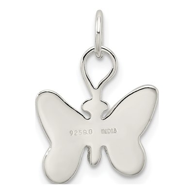 Sterling Silver Butterfly Pendant – view 5