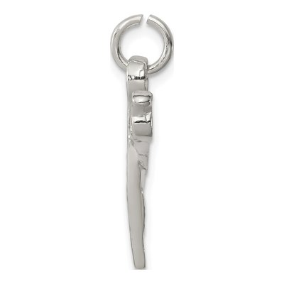 Sterling Silver Scissors Pendant – view 3