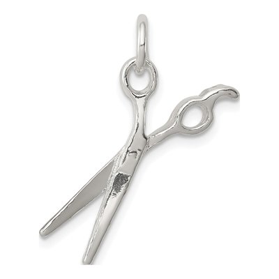 Sterling Silver Scissors Pendant