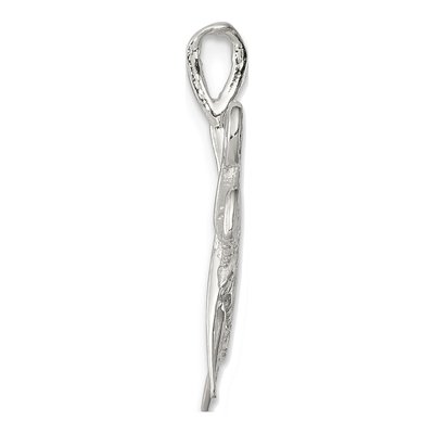 Sterling Silver Comb Scissors Pendant – view 3