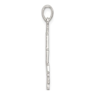 Sterling Silver Caravaca Cross Crucifix Pendant – view 3