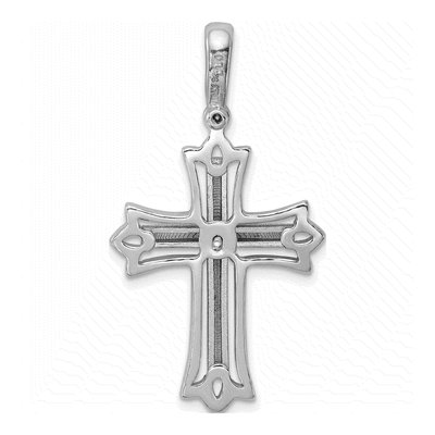 Sterling Silver Cross Pendant – view 4