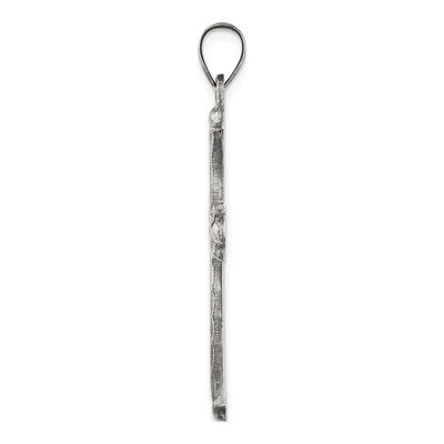 Sterling Silver Antiqued Latin Cross Pendant – view 3